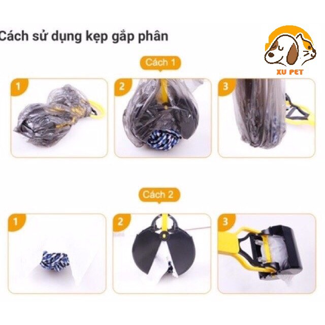 [Mã 252FMCGSALE giảm 8% tối đa 100k đơn 500K] Dụng Cụ Hót Phân Chó Mèo - Cây Gắp Phân Chó Mèo Tiện Dụng