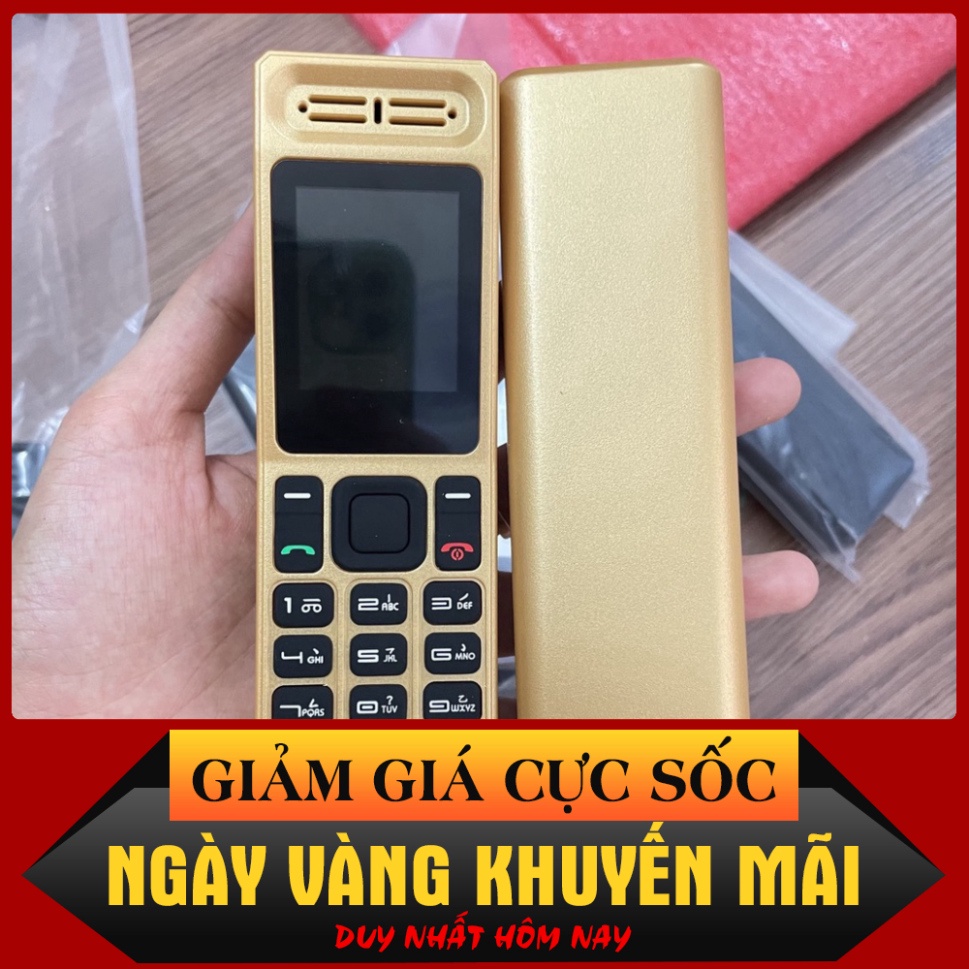 GIÁ CỰC SỐC Điện Thoại 4 Sim Pin Khủng Retro Telephone W2 Sạc cho Smartphone giả giọng nói $$$$