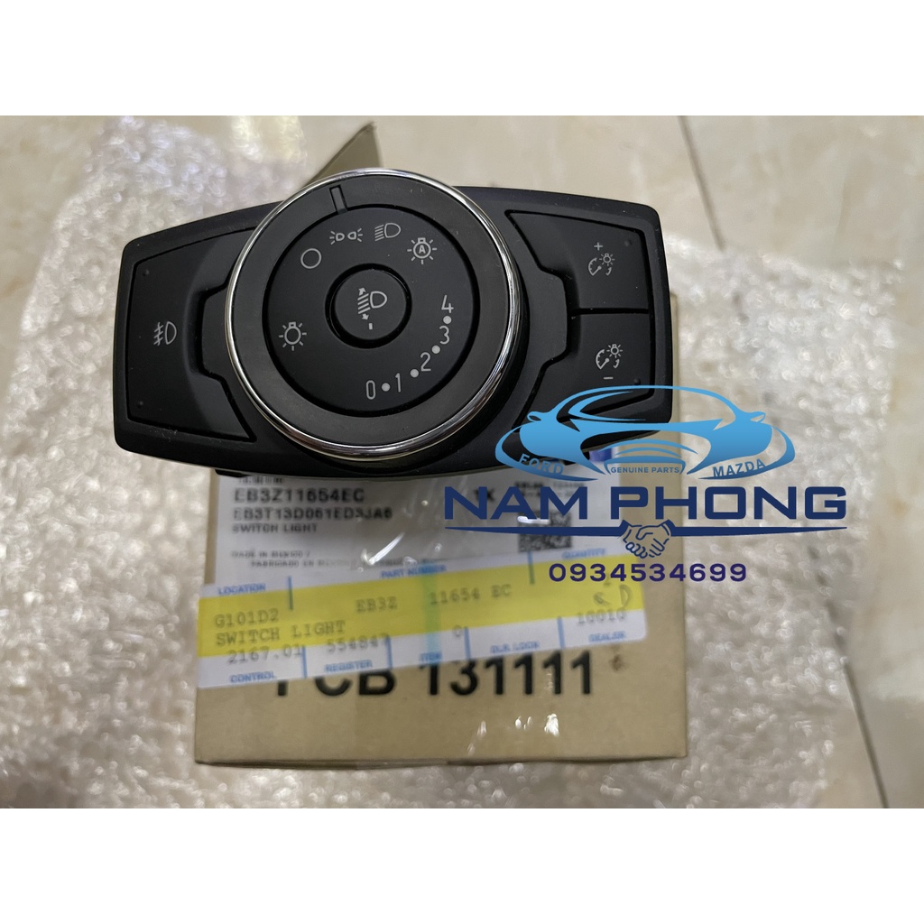 Công tắc bật đèn Ranger 2014-2020 - EB3Z11654EB / EB3Z11654EC
