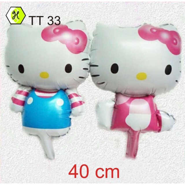 Bóng lẻ nhôm Hello kitty