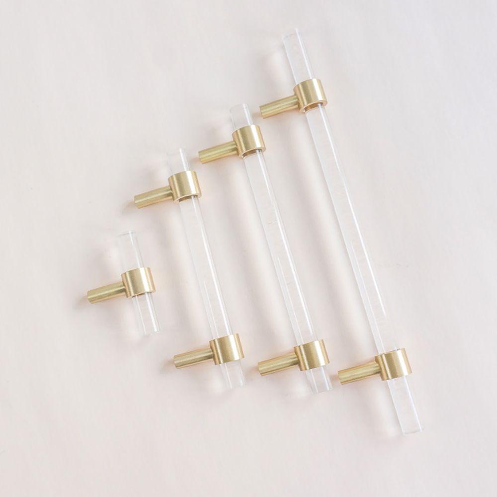 Tay Nắm Cửa Tủ Bằng Acrylic Trong Suốt Tiện Dụng