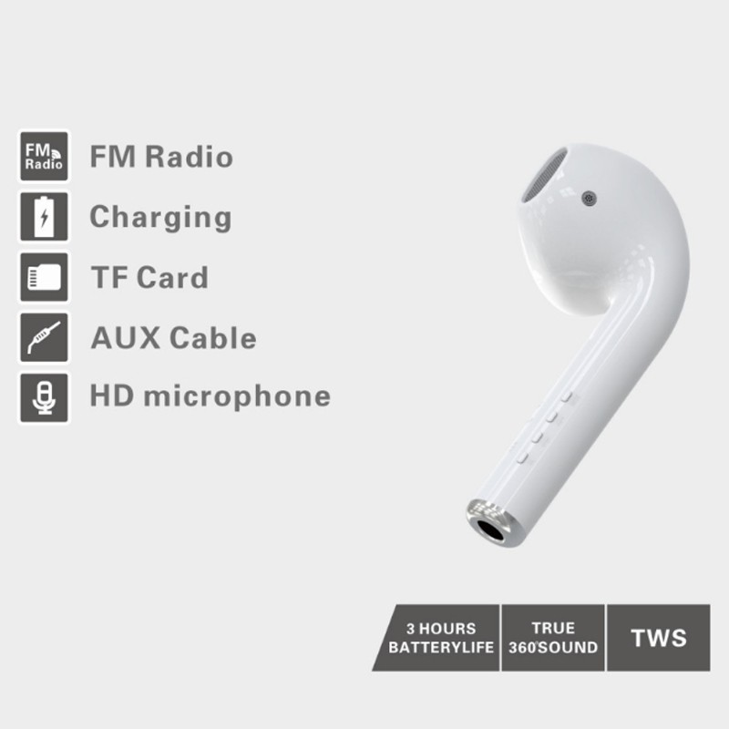 Loa bluetooth mô hình tai nghe ko dây tai nghe ko dây táo kích thước lớn thú vị