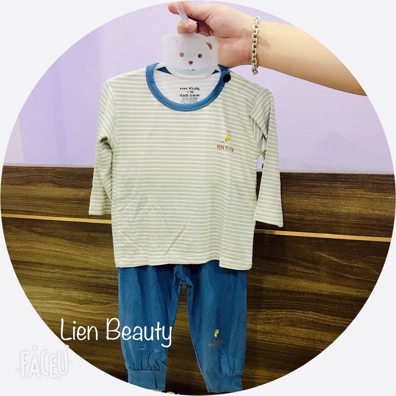 Bộ Dài Tay HN Kids Chất Modal Siêu Đẹp Cho Bé