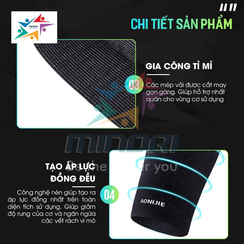 Bó Đùi Bắp Đùi Bó Cơ Đùi Aonijie E4403- Hạn Chế Chuột Rút