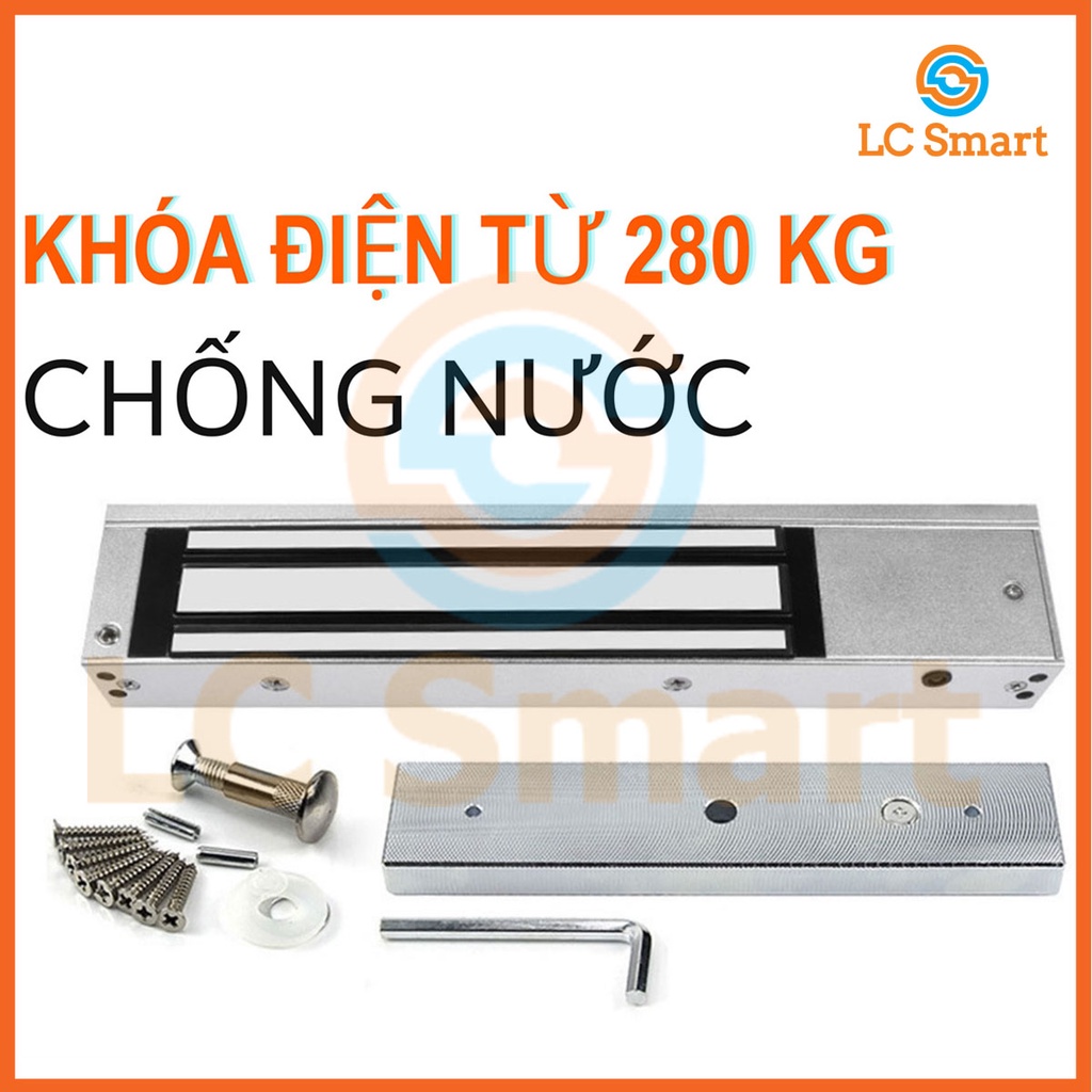 Khóa Điện Từ Không Thấm Nước Dc 12v 280kg
