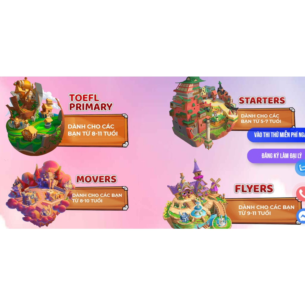 Phòng luyện thi ảo Flyer luyện thi cho học sinh