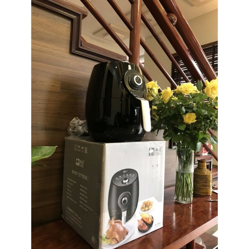 NỒI CHIÊN KHÔNG DẦU CAMEL 6L Bảo hàng 6 tháng