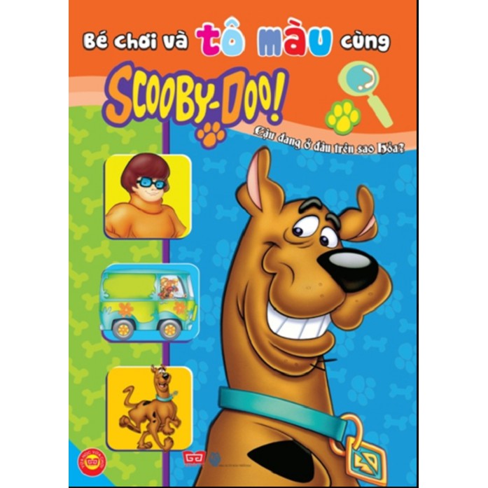 Sách - Bé Chơi Và Tô Màu Cùng Scooby-Doo (Ngẫu nhiên theo chủ đề) | BigBuy360 - bigbuy360.vn