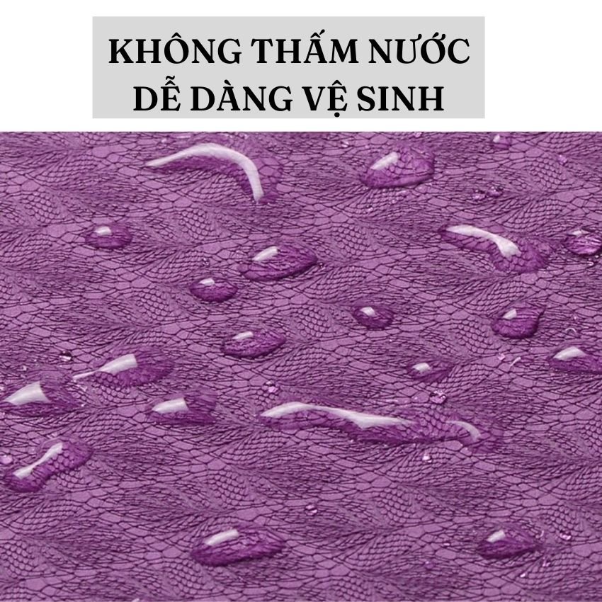 Thảm tập yoga gym tập thể dục tại nhà TPE 8mm cao cấp 2 lớp chống trơn trượt không mùi TTY01