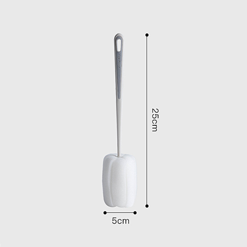 Sponge brush cup brush detachable cleaning brush household bottle brush long handle thermos cup cleaning cup sub brush