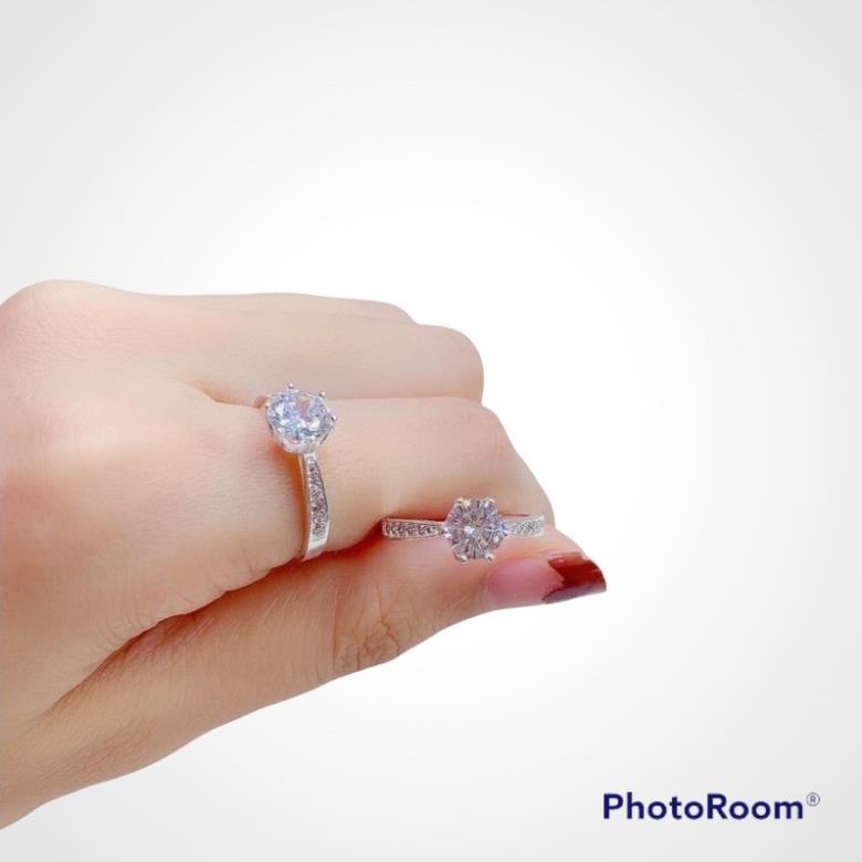 Lẻ như sỉ nhẫn nữ đá bạc hàng đẹp về nhiều_ Bạc Kim Hưng