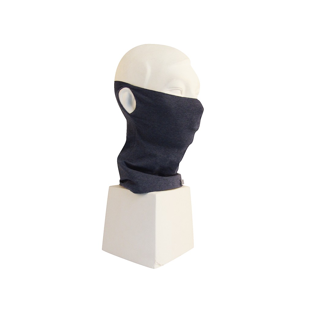 Khăn Khẩu Trang Người lớn Yvette Libby N'guyen Paris, SCARF MASK, Màu Xanh Navy, cotton