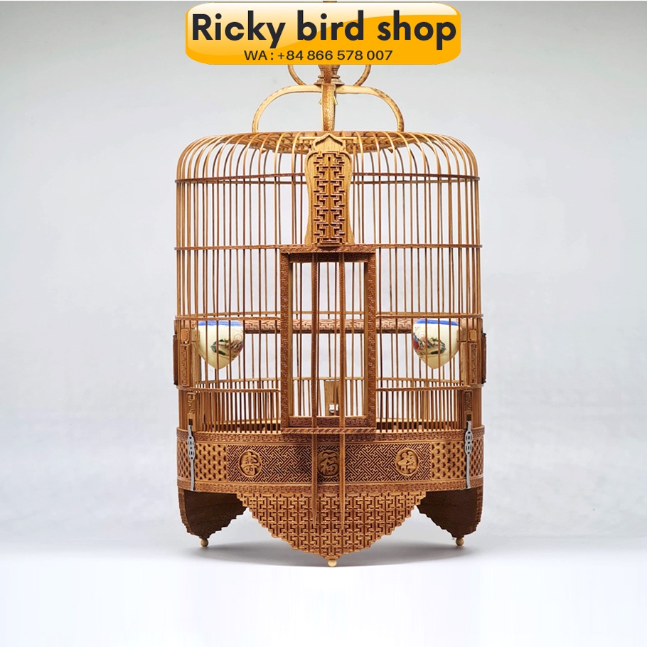 Lồng chim họa mi chạm - Tích Triện Chiến