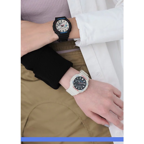 Đồng hồ nam/nữ Casio G-Shock GMA-S2100 / GMA-S2100WT-7A1 chống va đập, chống nước 200m, hàng chính hãng bảo hành 05 năm