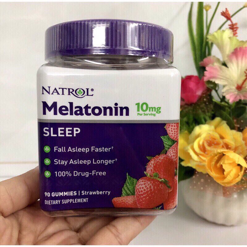 Mã cosday104 -10% đơn 150k kẹo ngủ natrol melatonin gummies, hỗ trợ giấc - ảnh sản phẩm 3