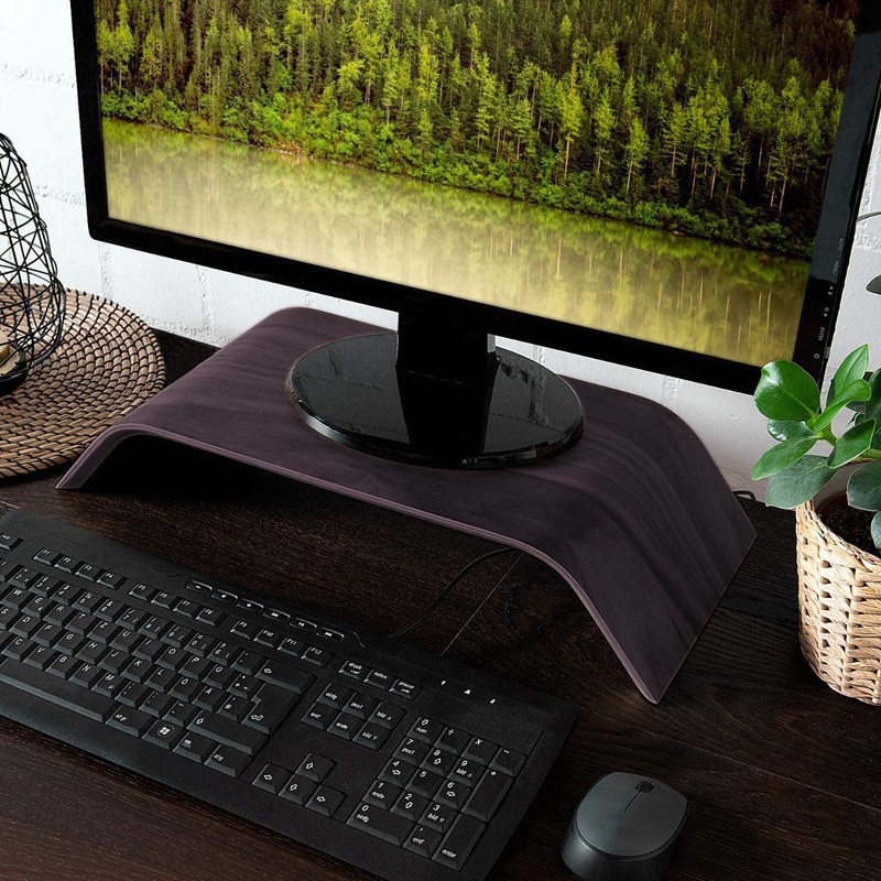 Giá Đỡ Màn Hình Máy Tính / Tv / Laptop Bằng Gỗ Để Bàn Tiện Dụng | BigBuy360 - bigbuy360.vn