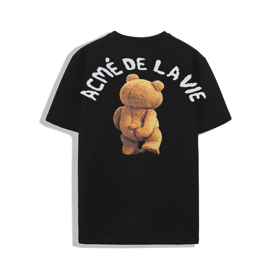 Áo Thun Unisex ADLV Áo Phông Tay Lỡ Oversize Form Rộng (M 45 - 46  )