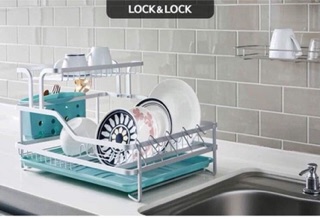 Kệ úp bát đĩa 2 tầng lock lock LDR204
