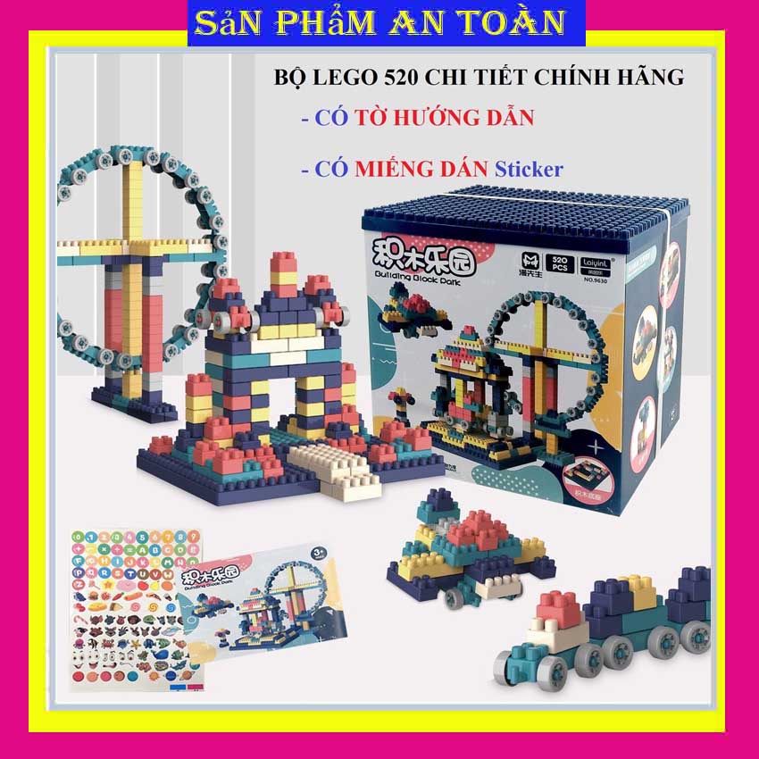 Bộ Lắp Ráp  520 CHI TIẾT THÔNG MINH