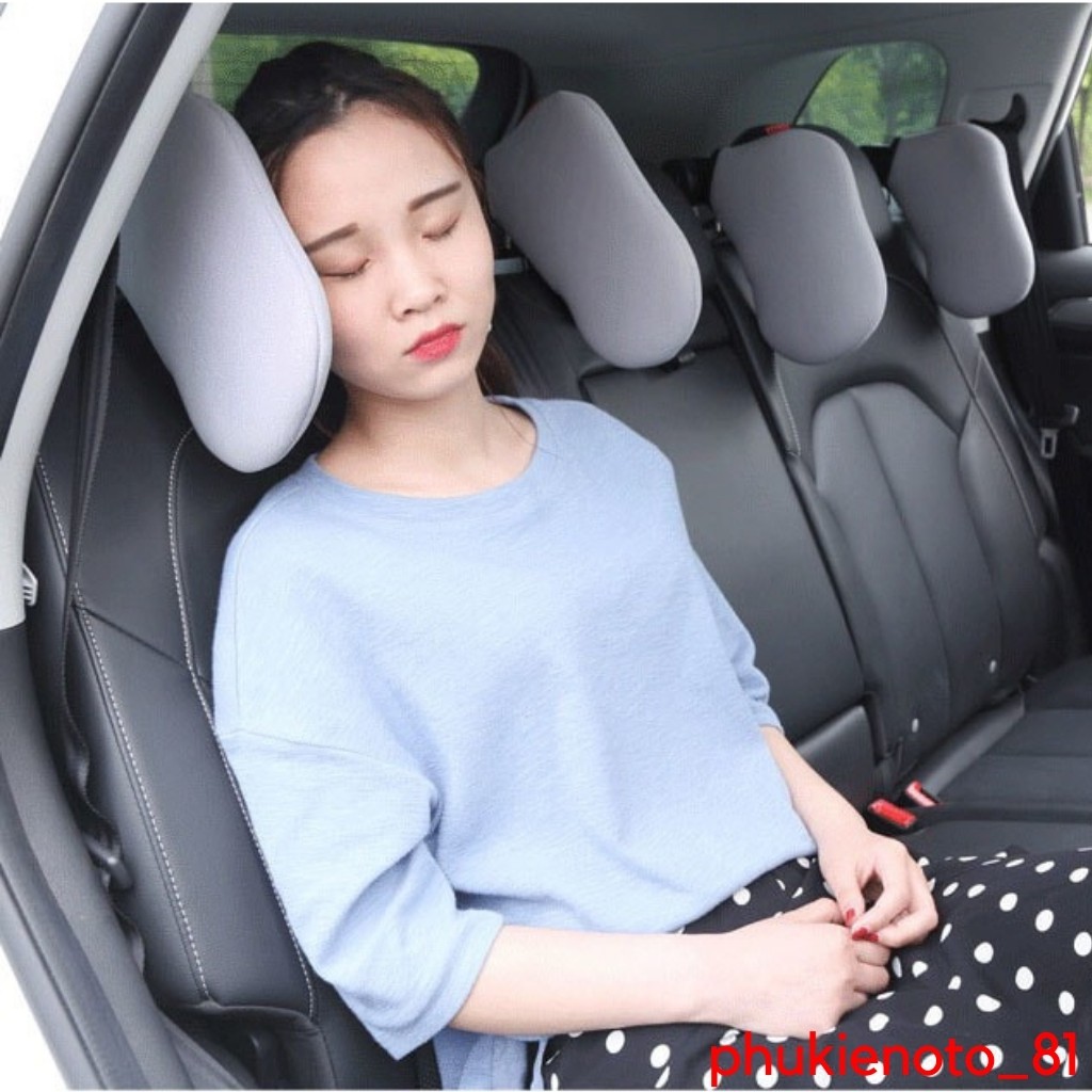 Gối tựa đầu ô tô ❤️ Freeship ❤️ Chống đau mỏi cổ khi ngủ