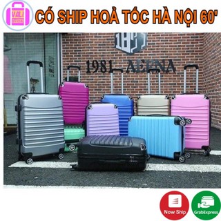 Vali kéo du lich nhựa ABS cao cấp mềm dẻo chống va đập, chống xước siêu bền đẹ