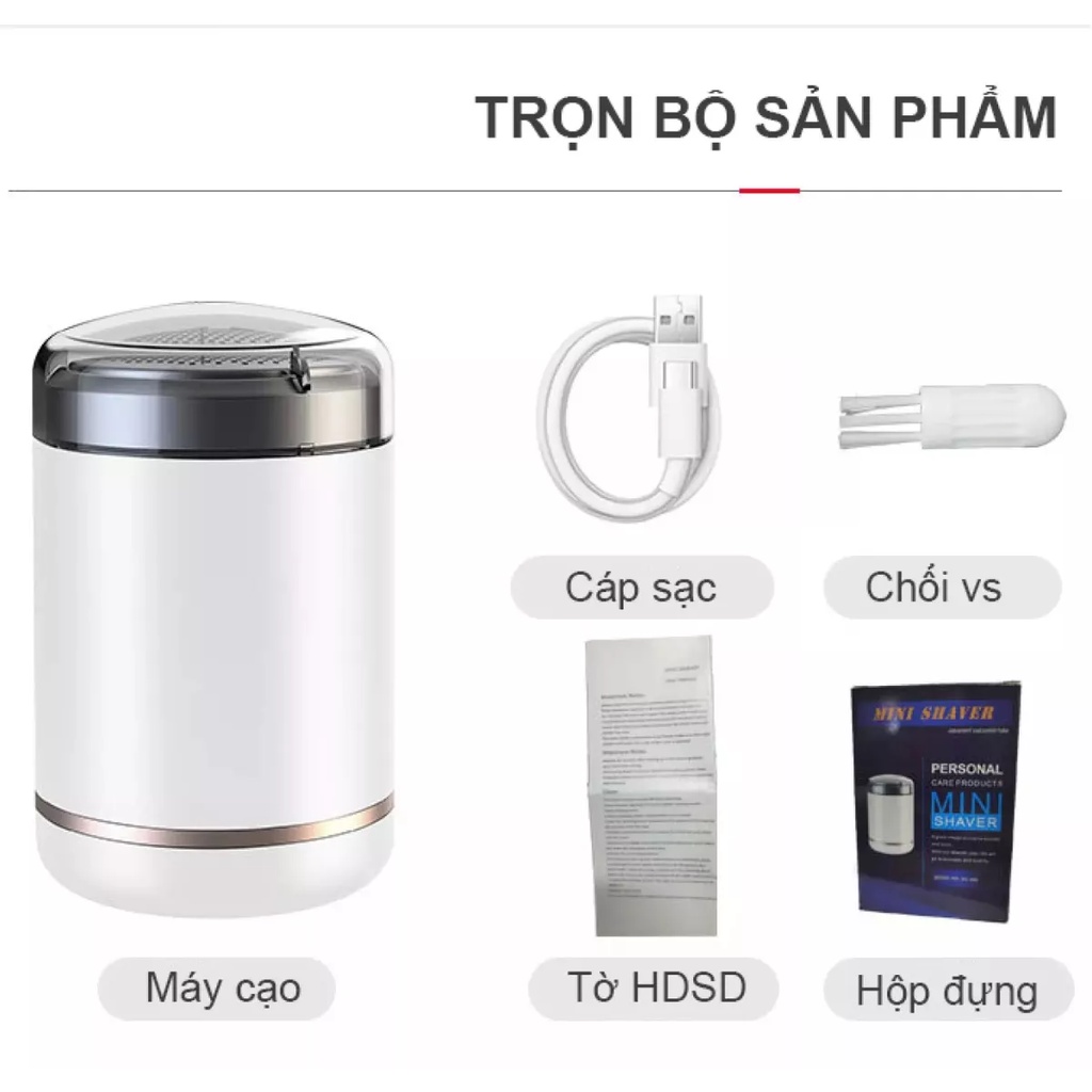 Lưỡi Cạo Râu Thay Thế - Máy Cạo Râu Mini SH-588 Công Nghệ Nhật Bản