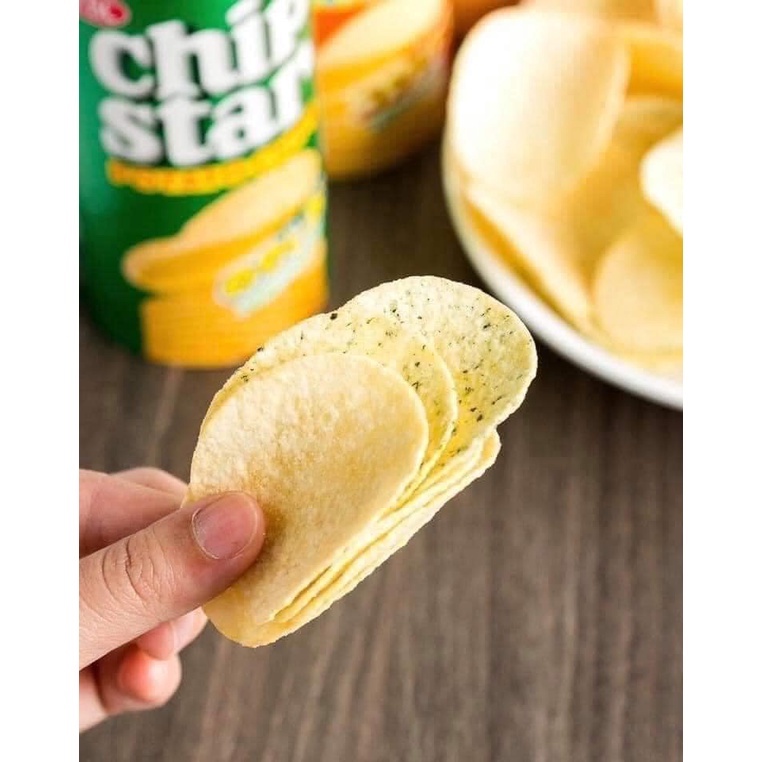 Khoai tây chiên giòn Chip Star, Snack khoai tây, đồ ăn vặt Nhật Bản cho bé 6 vị,