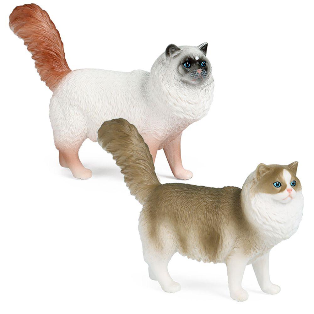 Mô Hình Ragdoll Sống Động Như Thật Dùng Trang Trí Tiểu Cảnh