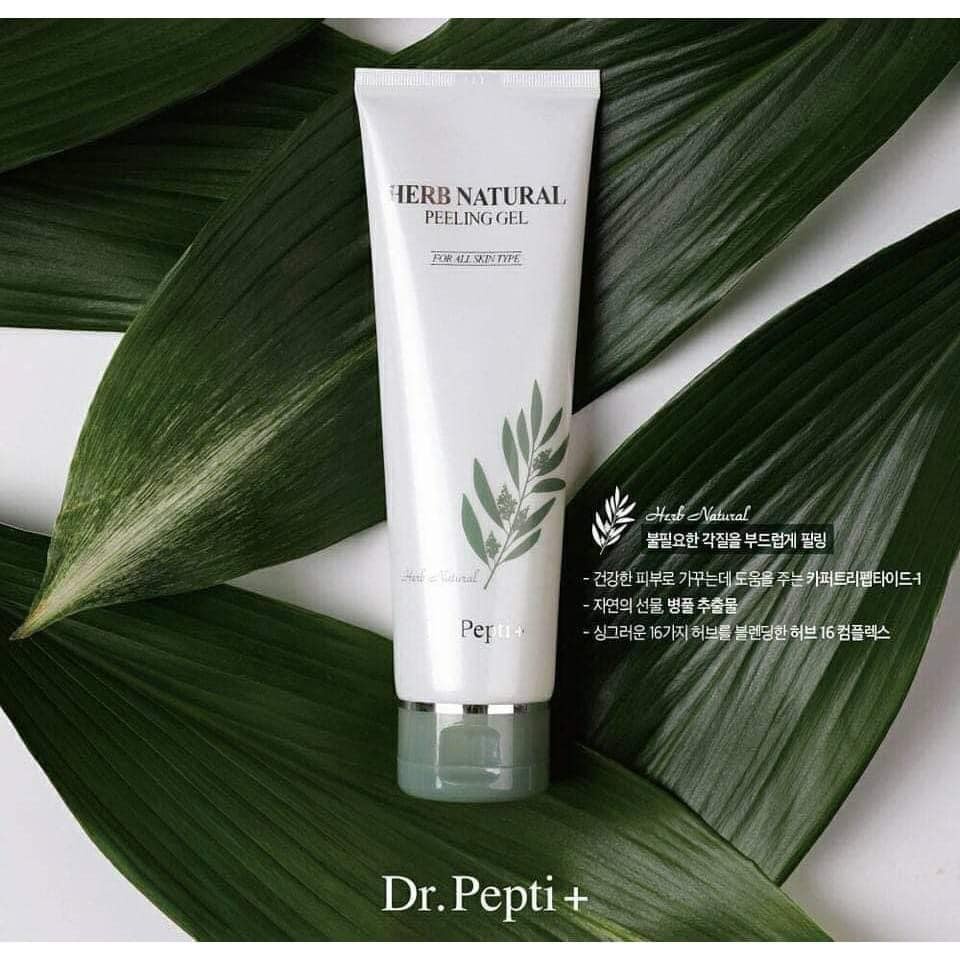 Tẩy Tế Bào Chết Dạng Gel Chiết Xuất Thảo Dược Dr.Pepti+ Herb Natural Peeling Gel HAVA SHOP