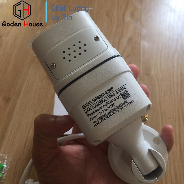 Camera an ninh IP Wifi Kiwivision A100, camera giám sát ngoài trời chống nắng mưa hoạt động độc lập không cần đầu ghi | BigBuy360 - bigbuy360.vn