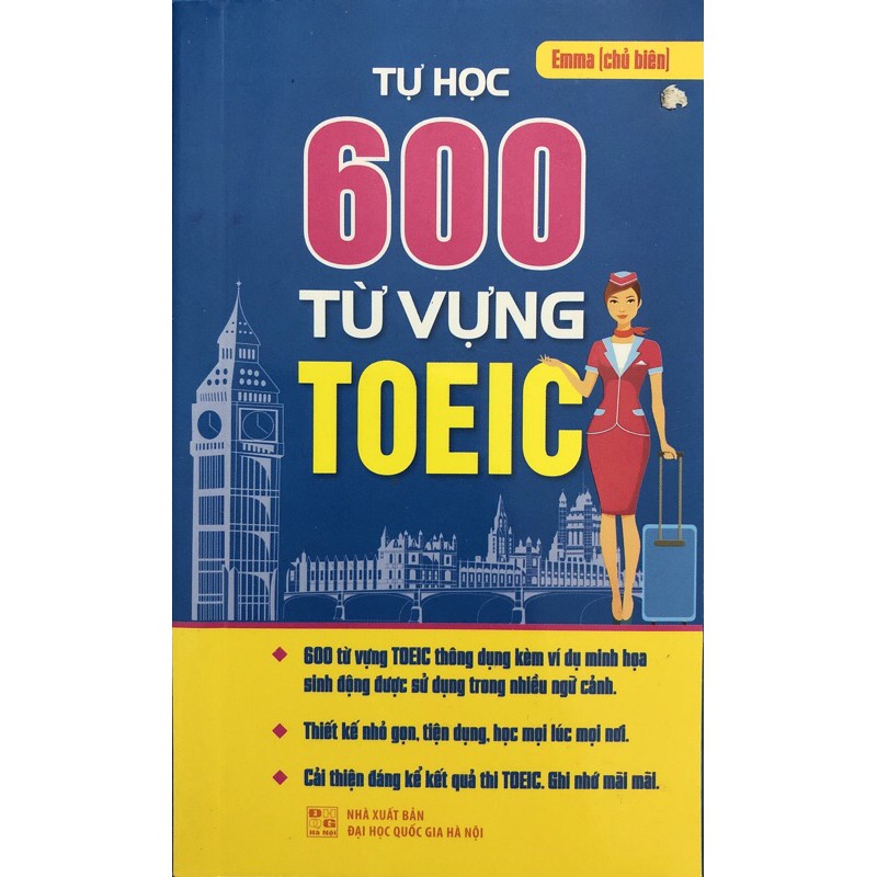 Sách - Tự học 600 từ vựng TOEIC