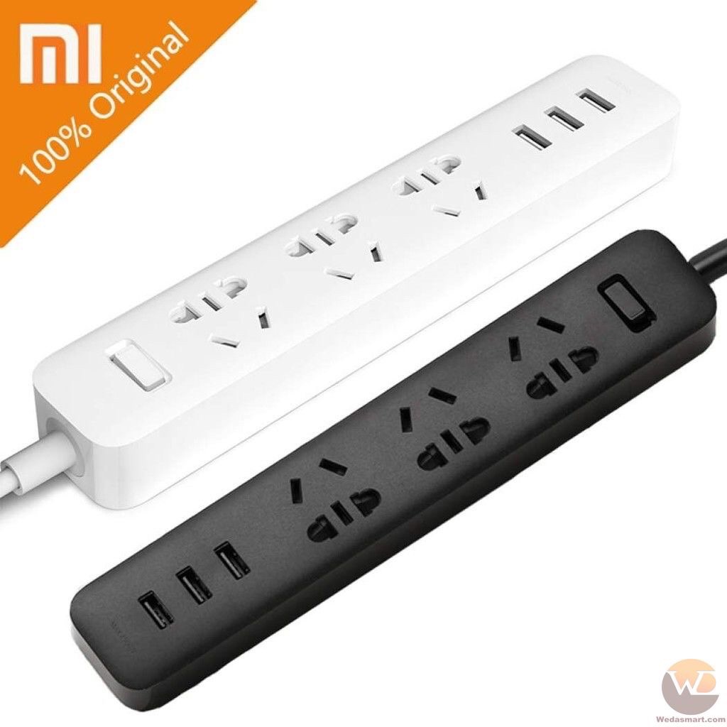 [GIAO HỎA TỐC 2H]Ổ cắm điện Xiaomi Mi Power Strip đa chức năng 6 CỔNG/3 CỔNG + 3USB/ ZMi 6 CỔNG + 2USB