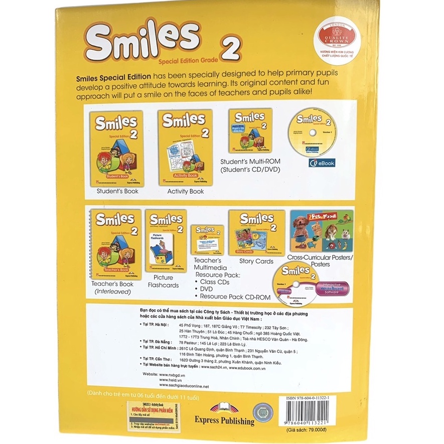 Sách - Smiles Special Edition Grade 2 (Activity Book)