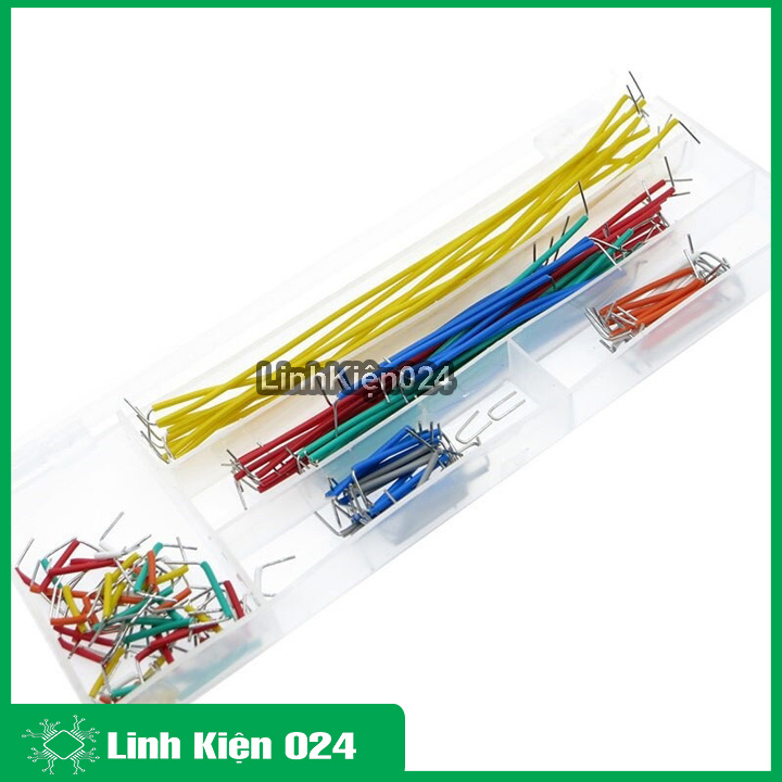 Hộp 140 Dây Cắm Bo Test Đủ Cỡ