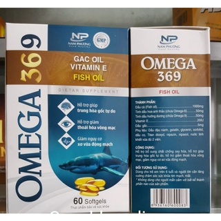 OMEGA369 dầu cá, dầu gấc