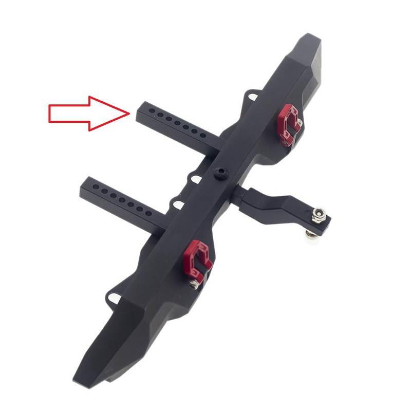 Bộ 2 Giá Đỡ Kim Loại Cho Xe Địa Hình 1/10 RC Crawler Axial SCX10 90046 SCX10 III AXI03007 Traxxas TRX4 TRX6
