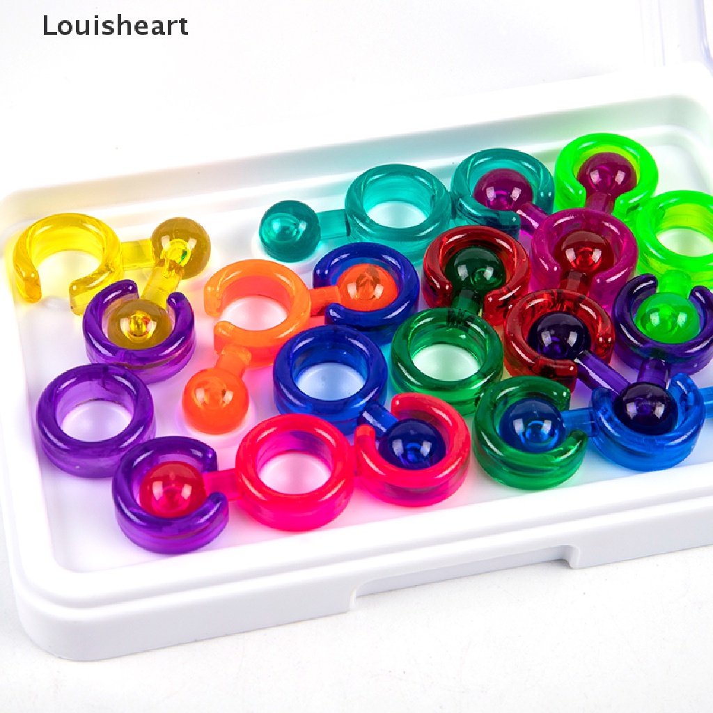 Set 120 đồ chơi xếp hình Montessori phát triển trí thông minh IQ 3d