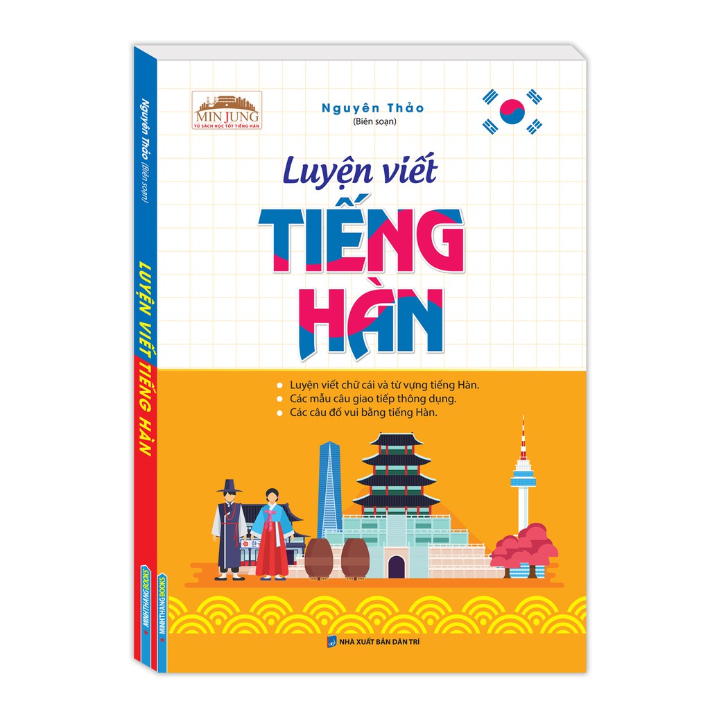 Sách - Luyện viết tiếng Hàn (bìa mềm) Tặng Bookmark