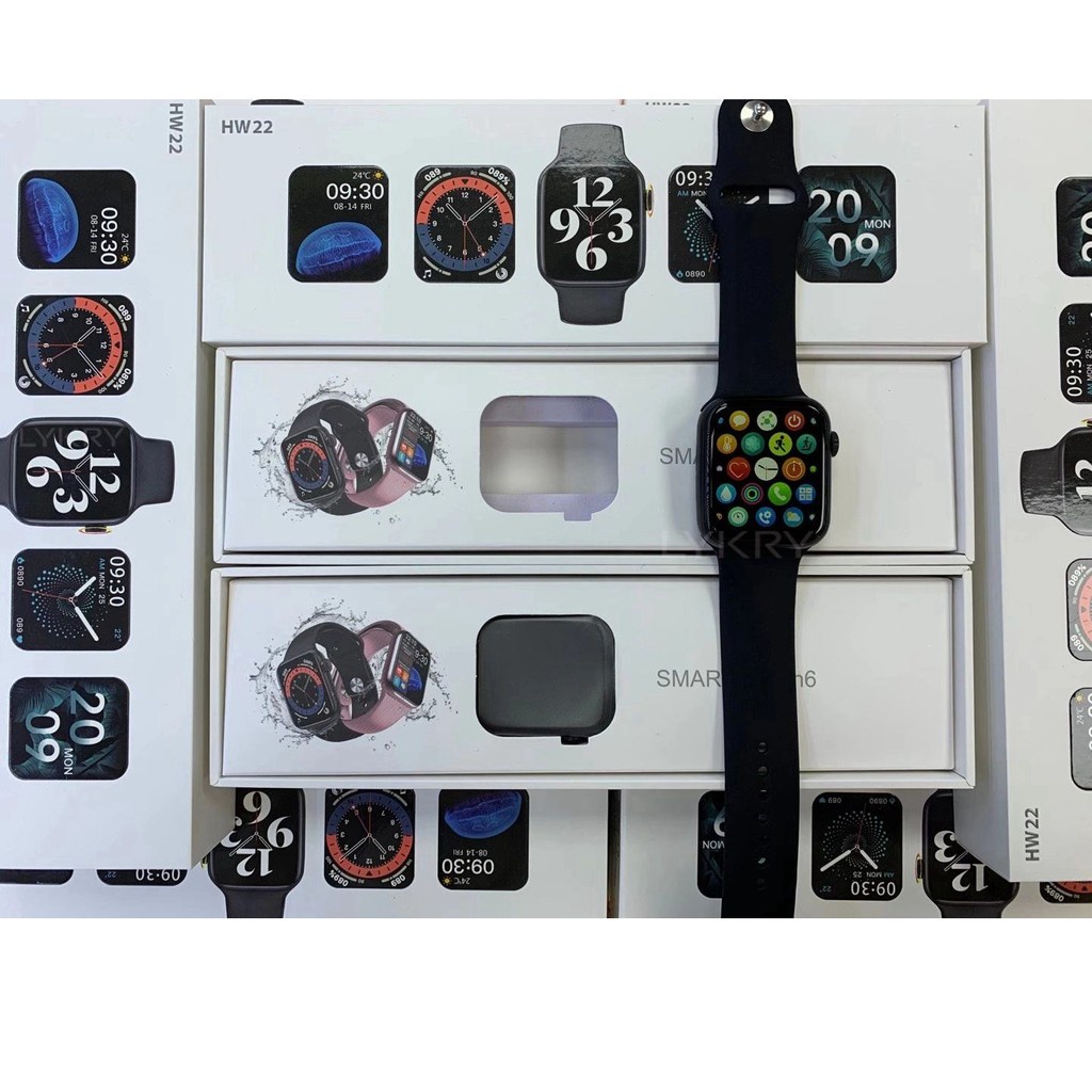Đồng hồ thông minh HW22 Pro Smart Watch Gọi điện 2 chiều, Full Tiếng Việt, đo nhịp tim, thay màn hình chính
