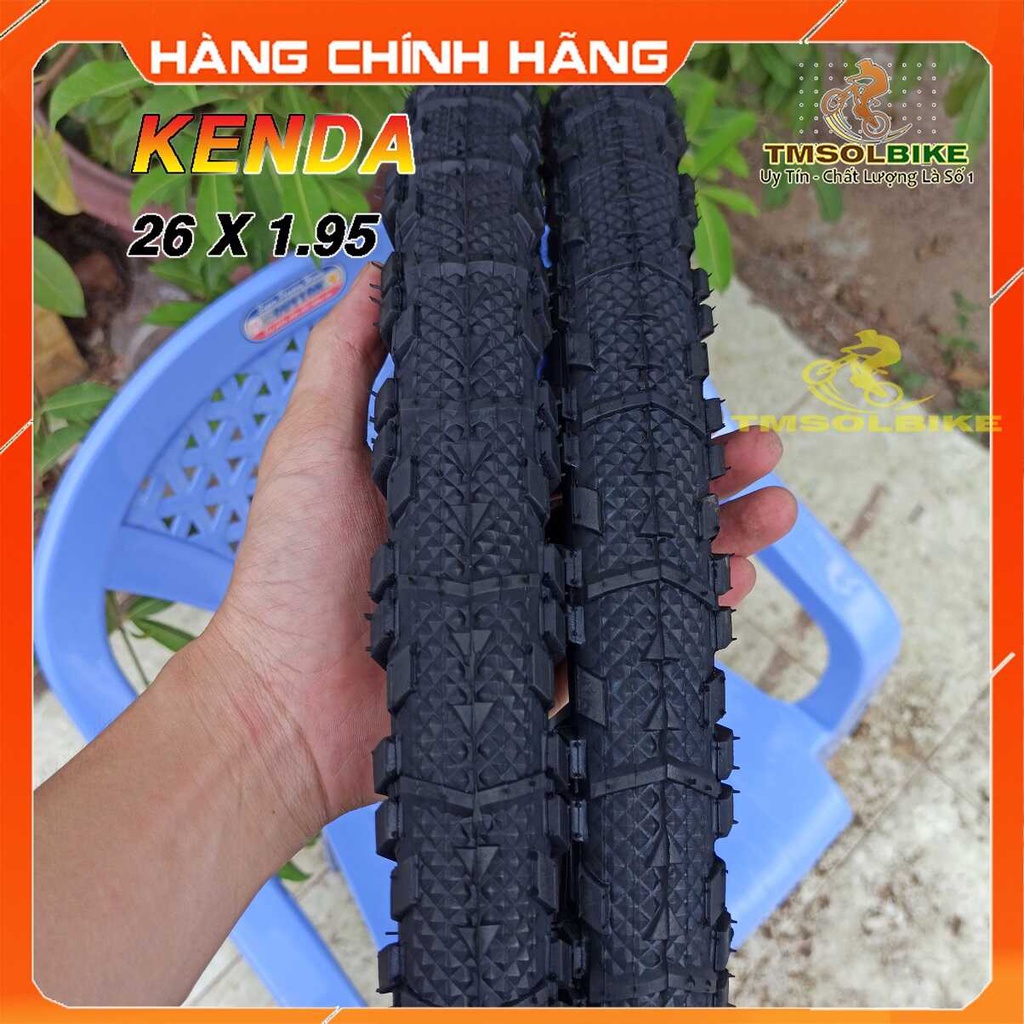 Vỏ Xe Đạp Địa Hình KENDA 26x1.95, Lốp Xe Đạp Địa Hình KENDA 26x1.95, Săm Vỏ Ruột Lốp Xe Đạp 26x1.95 - Hàng Chính Hãng