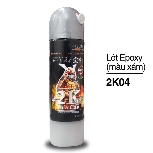 Sơn xịt Samurai Kurobushi - Sơn lót 2K04 (400ml )