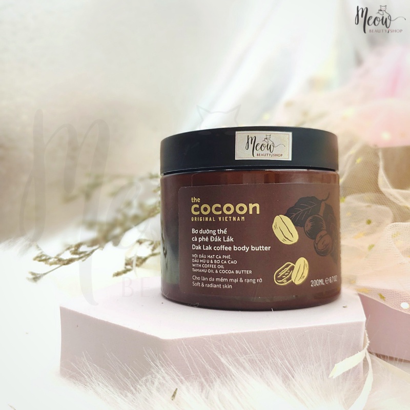 Bơ dưỡng thể Cocoon cà phê Đắk Lắk  200ml