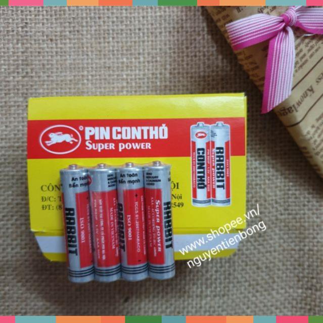 Sỉ hộp 40 viên pin tiểu con thỏ AAA