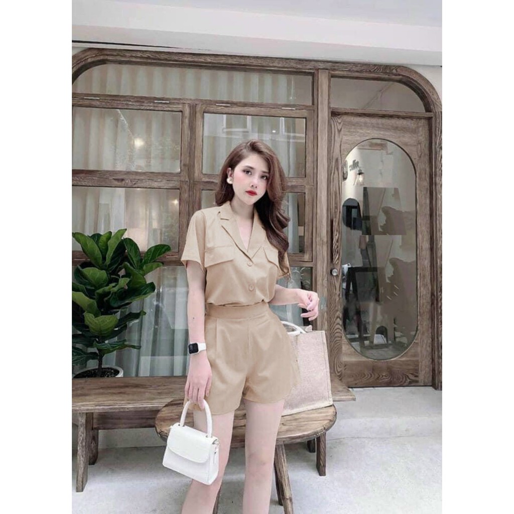 SET BỘ VEST VẢI ĐŨI NHẬT CỰC XINH TÔN DÁNG CHO CHỊ EM
