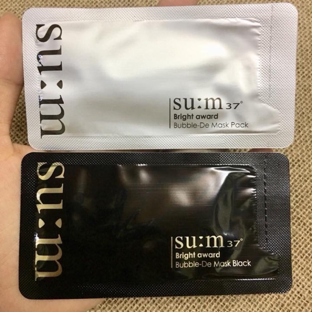 10g MẶT NẠ SỦI BỌT SU:M37