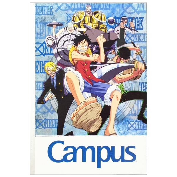 Vở One Piece - B5 Kẻ Ngang Có Chấm 200 Trang ĐL 70g/m2 - Campus NB-BOPE200 - Mẫu 4