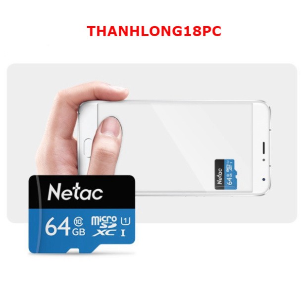 Thẻ Nhớ MicroSD Netac 64gb Class 10 Chuyên Dùng Cho Camera | BigBuy360 - bigbuy360.vn