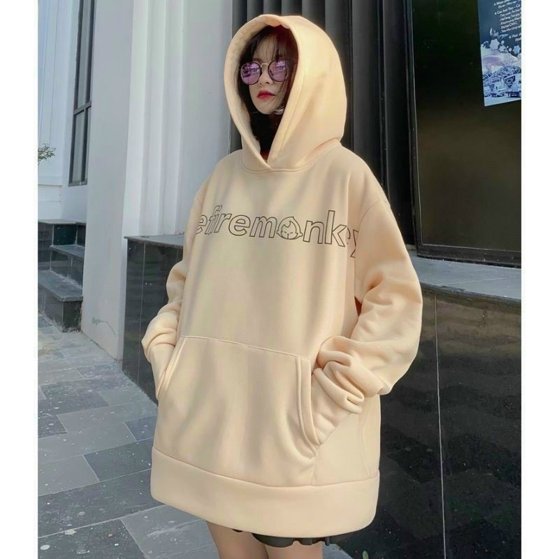 (Free Ship) Áo Khoác Nỉ Hoodie Tay Phồng FireMonth Chất PE Cách Nhiệt Mềm MỊn Thoáng Mát Nhiều Mầu h.h.p