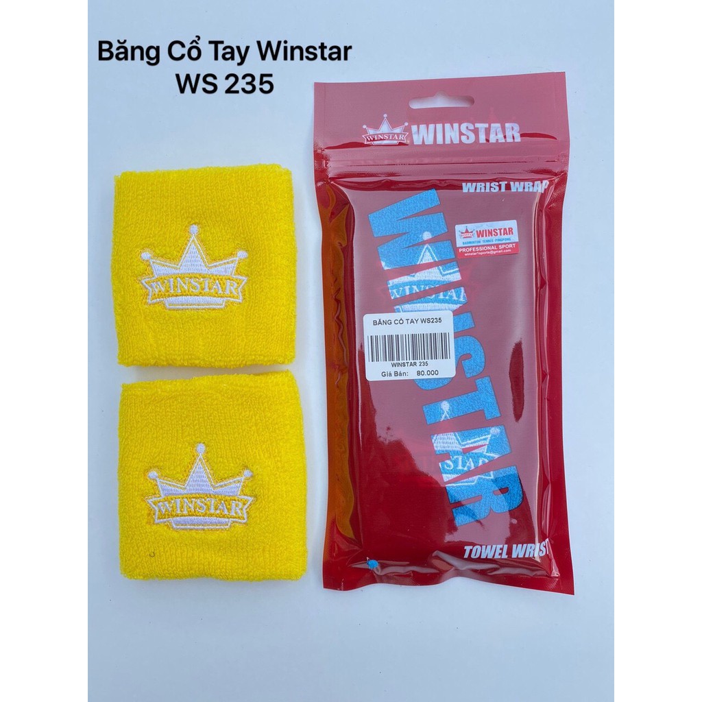 [HOT] Băng cổ tay thể thao THẤM HÚT MỒ HÔI cao cấp WINSTAR