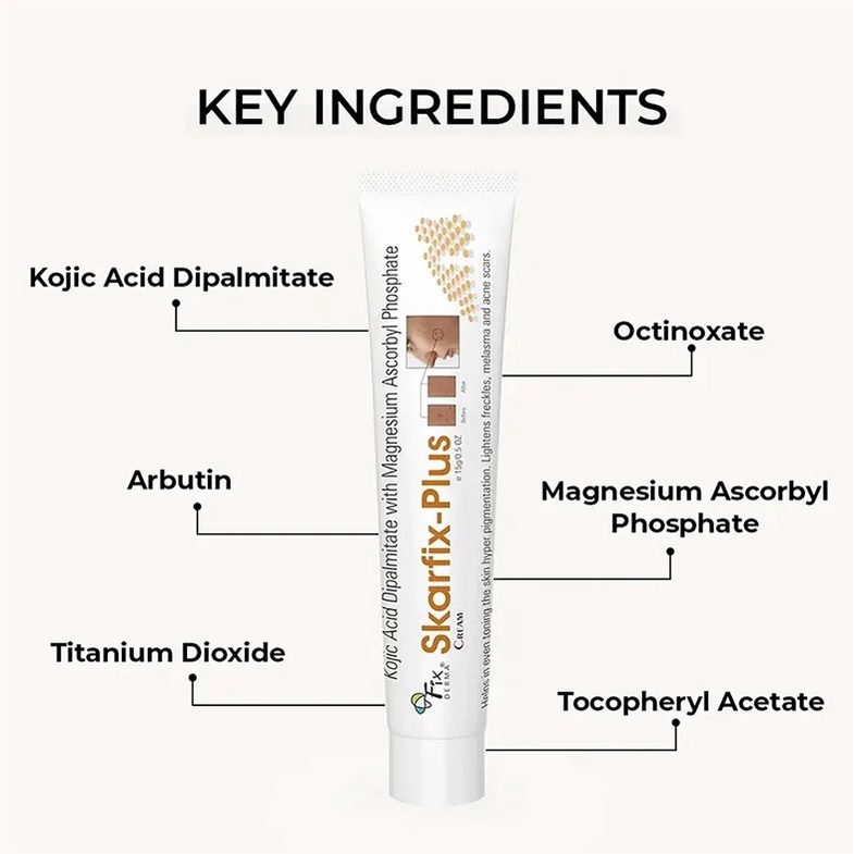 Kem Dưỡng Mờ Sẹo, Tàn Nhang, Thâm Nám, Làm Sáng Da FIXDERMA Scar Gel &amp; Skarfix Plus Cream
